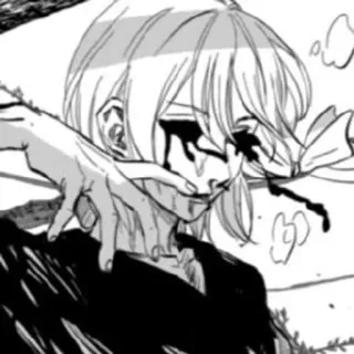 🖤 Manga, Anime, Gore, Sangre, Llorando, Perturbador, Violencia whatsapp sticker