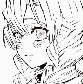 🧺 Mitsuri Kanroji Demon Slayer Anime, Manga, Demon Slayer, Mitsuri Kanroji, Hashira, Pilier de l'Amour, Personnage, Illustration telegram sticker