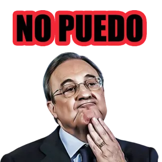 👎 NO PUEDO nein, nicht, person, denken, spanisch telegram sticker