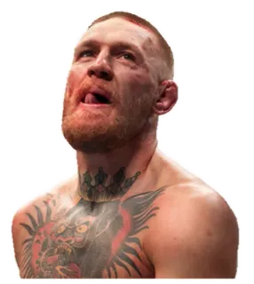 😋 Conor McGregor luchador, mma, ufc, conor mcgregor, sangriento telegram sticker