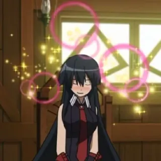 😚 Akame Akame ga Kill! Аниме, Персонаж, Акаме, Akame ga Kill, Манга telegram sticker