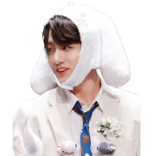 😁 Jungkook kpop, jungkook, bts, idol, hut, süß telegram sticker