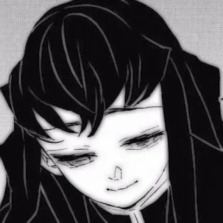 🌧 Muichiro Tokito Demon Slayer Muichiro Tokito, Demon Slayer, Anime, Manga, Charakter, Porträt whatsapp sticker