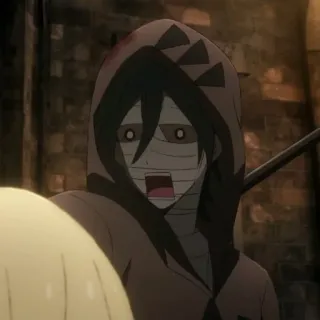🖤 Zack Angels of Death Anime, Horor, Zack, Angels of Death, Takut, Terkejut telegram sticker
