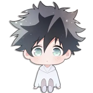 🙂 Animé, Manga, Dessin animé, Chibi, Mignon, Kawaii, Personnage, Art whatsapp sticker