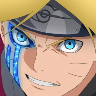 👿 Boruto Uzumaki Boruto 애니메이션, 만화, 닌자, 보루토, 나루토, 캐릭터, 애니, 아트 telegram sticker