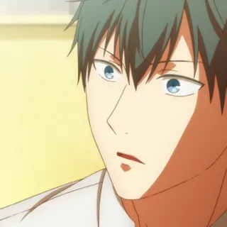 😮 anime, manga, portrait, face, expression, character telegram sticker