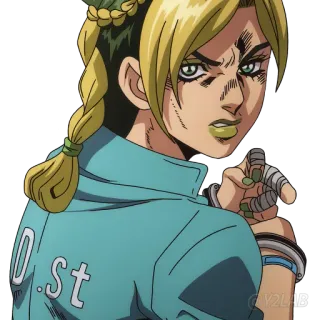 🖕 Jolyne Cujoh JoJo's Bizarre Adventure: Stone Ocean O. ST anime, jojo, jolyne, stone ocean telegram sticker