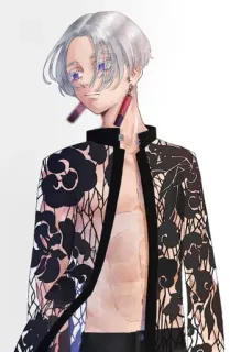🌟 Anime, Personaggio, Maschio, Illustrazione telegram sticker