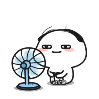 Quby by @wontae whatsapp stickers