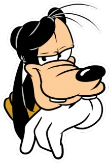 😉 Goofy Kartun, Disney, Goofy, Karakter whatsapp sticker