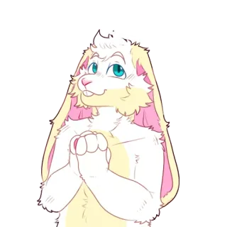 😇 Bun Lackadaisy telegram sticker
