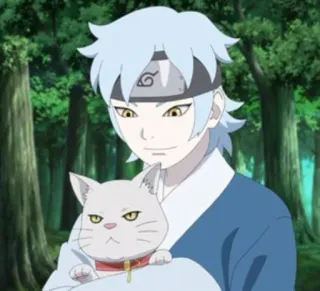 🌌 Mitsuki Boruto anime, character, cat, ninja, mitsuki telegram sticker