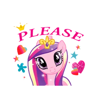 Littlepony-que @perikecil whatsapp stickers