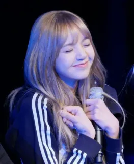 🦋 Lisa Lisa, Blackpink, K-pop, cantante, ídolo, celebridad telegram sticker