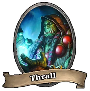 🗿 Thrall Orc, Personnage, Magie, Fantasy, Hearthstone, World of Warcraft whatsapp sticker