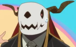 😅 Elias Ainsworth The Ancient Magus' Bride Anime, Manga, Elias Ainsworth, The Ancient Magus' Bride, Fantasy, Personage telegram sticker