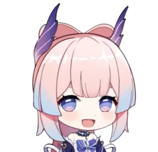 Sangonomiya Kokomi telegram stickers