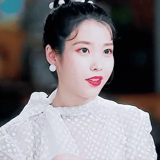 😁 IU korean singer, kpop, actress, singer, entertainer, korean celebrity, celebrity telegram sticker