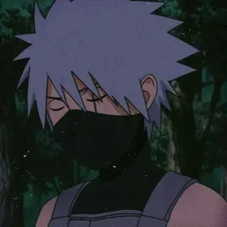 🥷 Kakashi Naruto anime, manga, kakashi, naruto, ninja telegram sticker