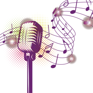 🎙 microfone, música, vintage, som, áudio telegram sticker