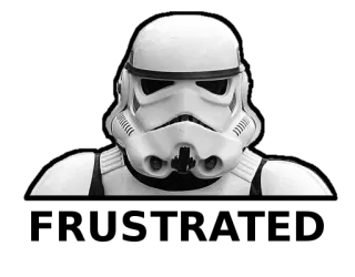 😖 Stormtrooper Star Wars Stormtrooper, Star Wars, casco, ciencia ficción telegram sticker