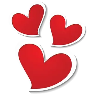 ❤️ сердце, любовь, красный telegram sticker