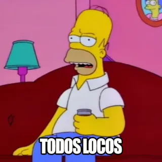 Memes de los Simpsons 2 (@Murigato7) whatsapp stickers
