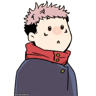 😯 @HAWKS Cartoon, Anime, Figur, Aufkleber telegram sticker