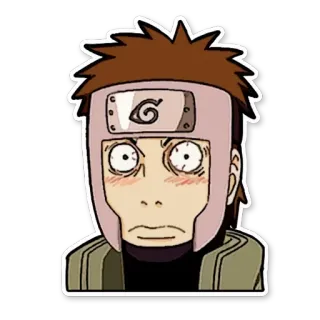 😳 Yamato Naruto Ninja, Anime, Manga, Yamato, Cartoni animati, Divertente telegram sticker