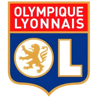 🇫🇷 OLYMPIQUE LYONNAIS 足球, 标志, 运动, 球队, 俱乐部 telegram sticker