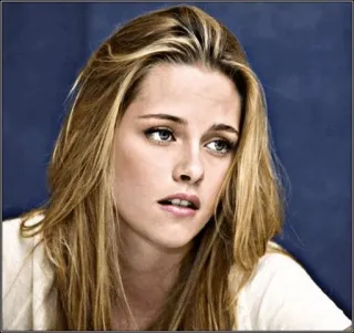 ✨ Kristen Stewart 여배우, 인물사진, 유명인, 여자, 금발 머리 telegram sticker