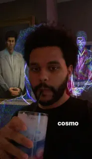 🎤 cosmo kosmopolitisch, Getränk, Cocktail whatsapp sticker