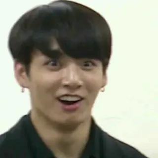 🥊 Jungkook Jungkook, K-Pop, BTS, meme, funny, portrait, reaction telegram sticker