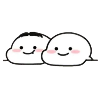 🪃 dễ thương, hoạt hình, mây, cười telegram sticker