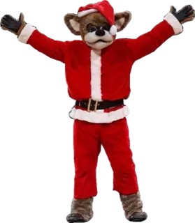 🦌 Natal, Papai Noel, Mascote, Urso, Feriado telegram sticker