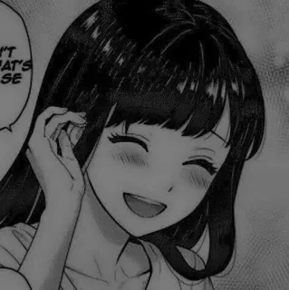 ⚓️ N'T THAT'S SE anime girl, manga, cartoon, smile, cute, happy telegram sticker