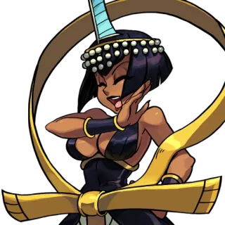 SkullGirls telegram stickers