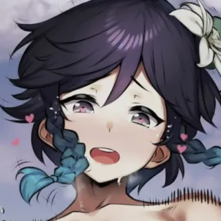 💞 Venti Genshin Impact Anime, Genshin Impact, Venti, Lucu, Karakter, Fanart telegram sticker