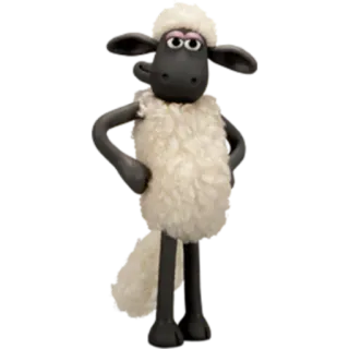 😏 Shaun the Sheep cartoni animati, pecora, claymation, animazione, programma per bambini telegram sticker