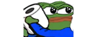 🧻 Pepe the Frog pepe, sapo, meme, internet, bravo telegram sticker