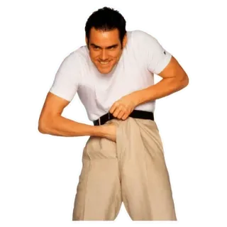 ✊️ Ace Ventura Ace Ventura: Pet Detective jim carrey, ace ventura, funny, comedy, movie, reaction, film whatsapp sticker