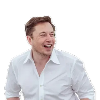 😝 Elon Musk Elon Musk, businessman, entrepreneur, tech, space, tesla, twitter telegram sticker