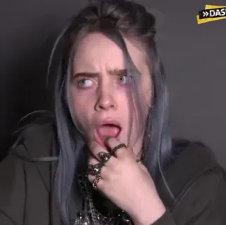 🕸 Billie Eilish Popstar, Cantante, Musicista, Billie Eilish telegram sticker