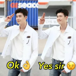 @jonafzan Lee Jong Suk telegram stickers