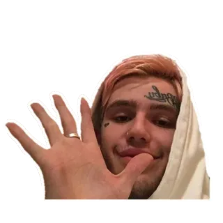 ✋ Lil Peep rapero, músico, Lil Peep, emo, artista whatsapp sticker