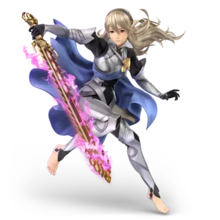 🐲 Corrin Fire Emblem corrin, fire emblem, vrouwelijk, zwaard, nintendo, videogame personage telegram sticker