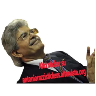 😁 Altri sticker su 
antoniorazzistickers.altervista.org Антонио Рацци, политик, итальянец, стикер, сайт telegram sticker
