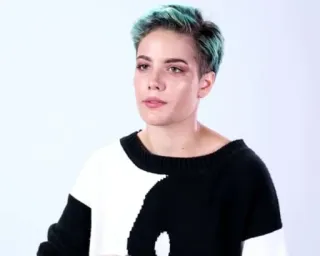 🍒 Halsey Halsey, cantora, mulher, celebridade whatsapp sticker