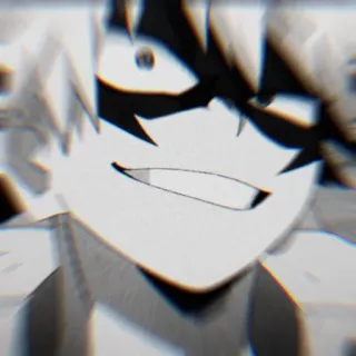 💣 Bakugo My Hero Academia 动漫, 漫画, 爆豪, 我的英雄学院 telegram sticker